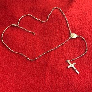ROSARY Necklace 925 SS